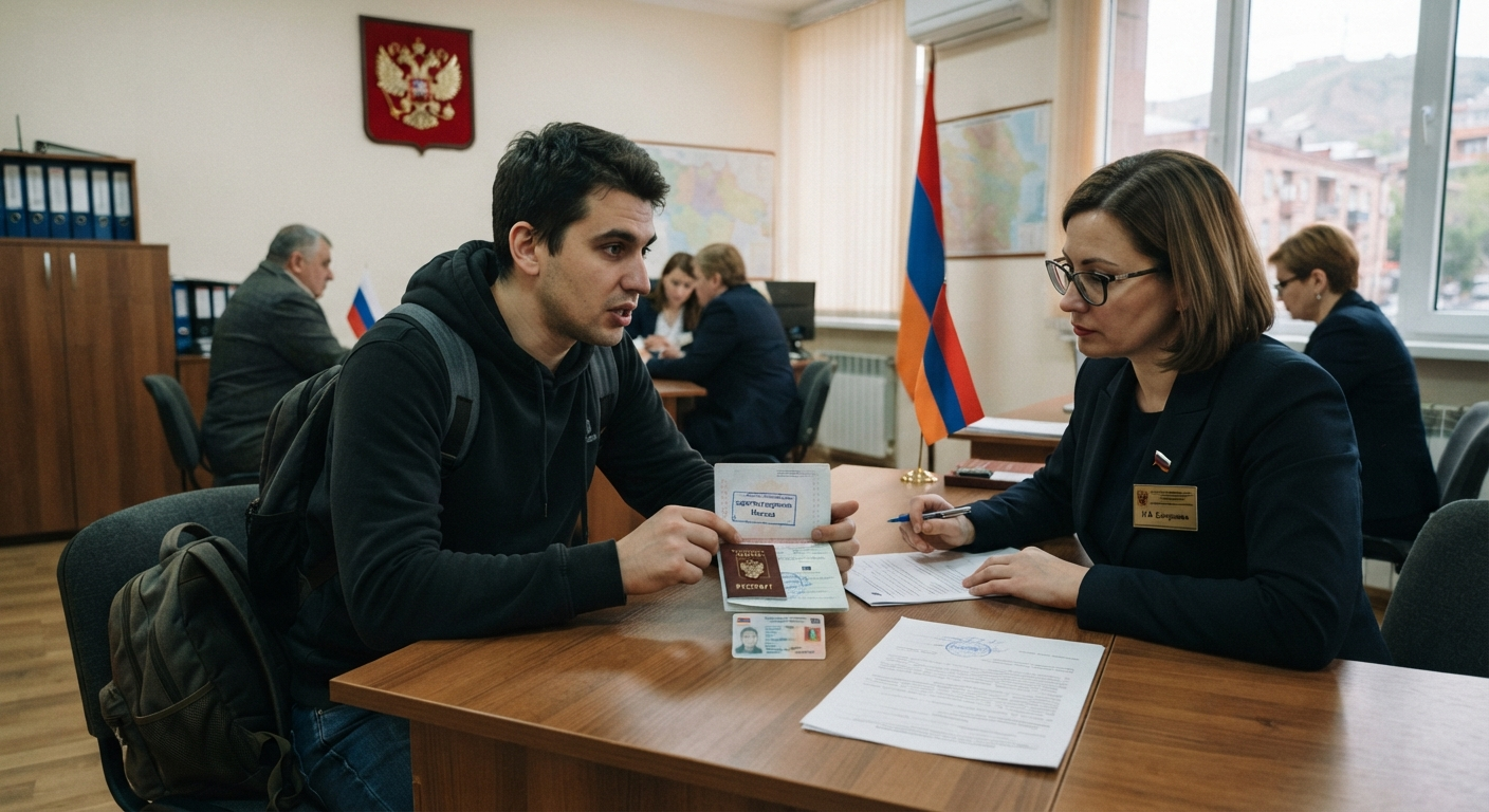 Воинский учет для релокантов в Армении